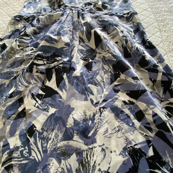 Alfani Leaf Print Mini Dress Size 12 Petite - Picture 8 of 13